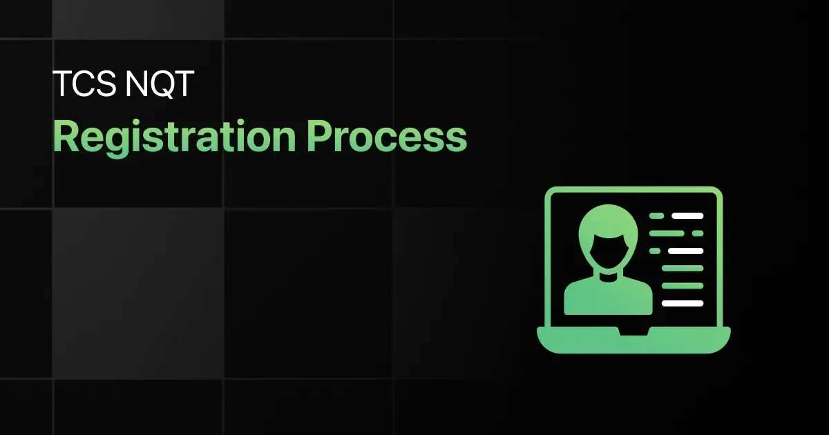 TCS NQT Registration Process TCS NQT Registration Process