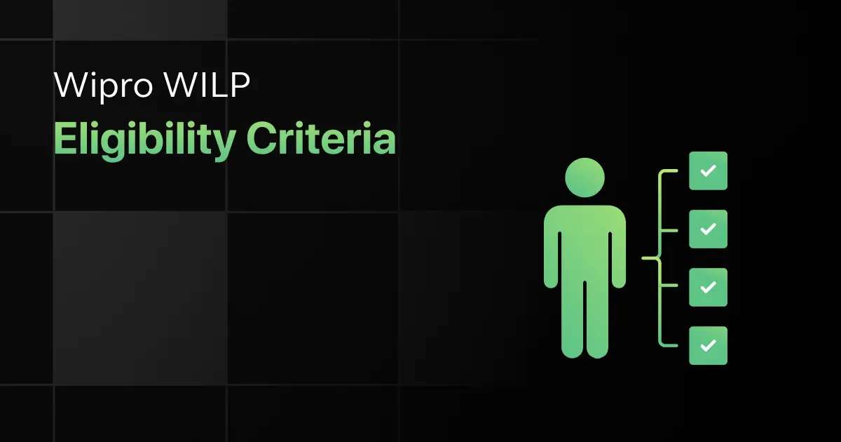 Wipro WILP Eligibility Criteria