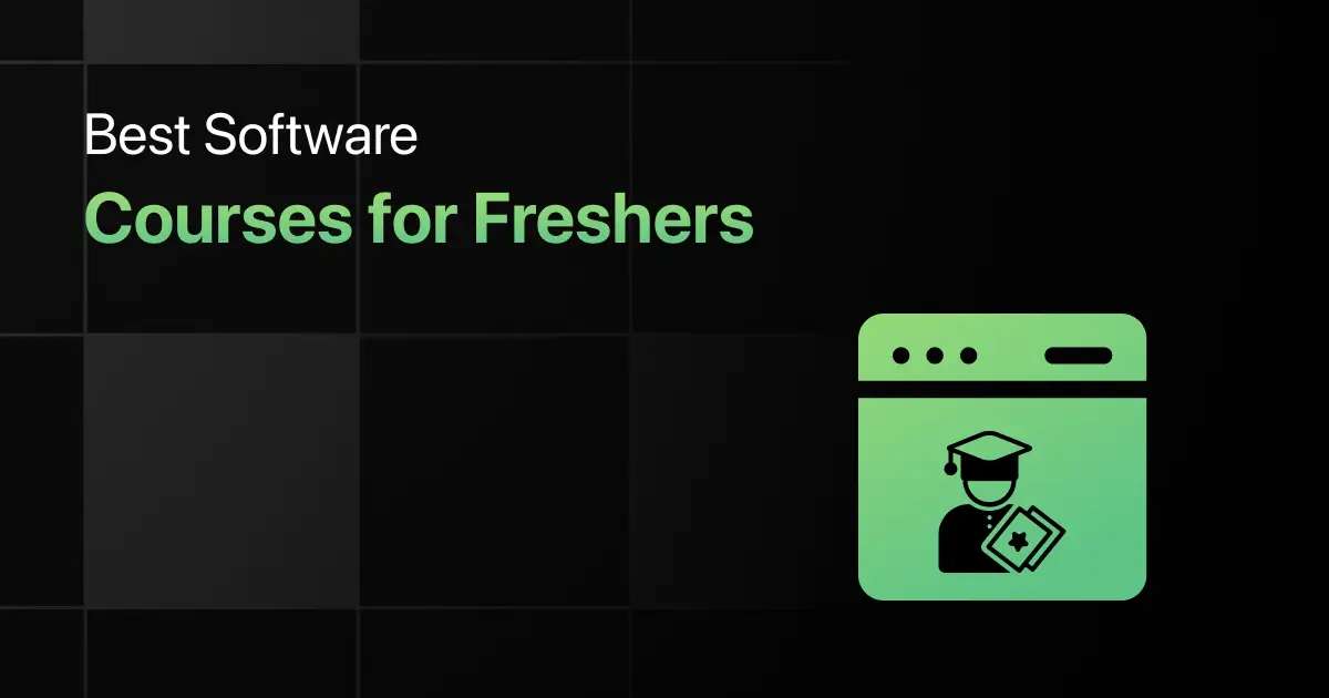 Best Software Courses for Freshers