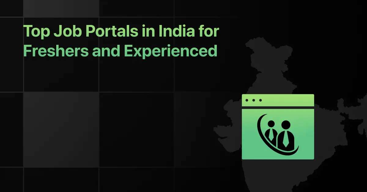 Top Job Portals for Freshers and Experienced in India