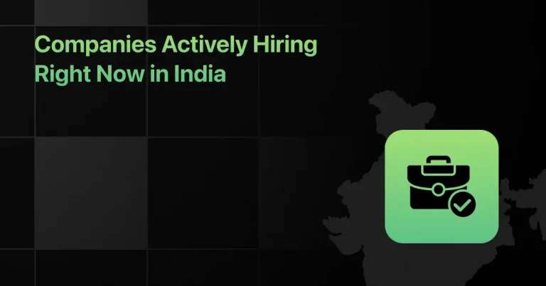 Top Companies Actively Hiring in India