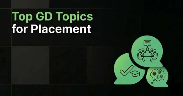 Top GD Topics for Placement (With Answers & Tips)