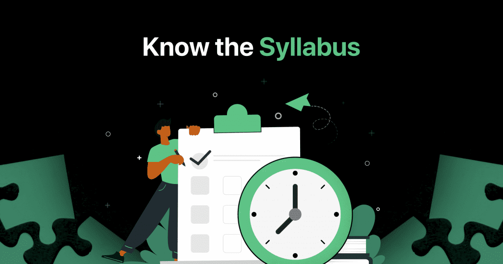 know the syllabus