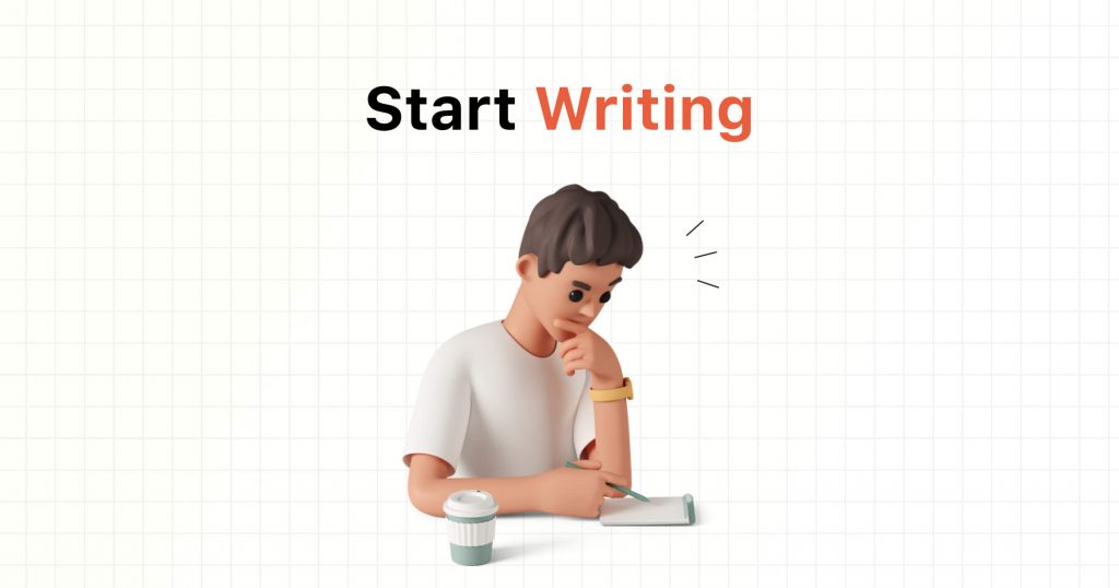 start writing