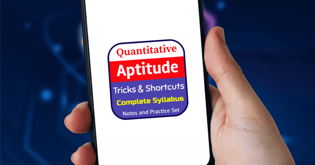 aptitude test notes and tricks