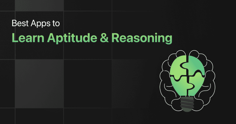 Best Apps to Learn Aptitude & Reasoning