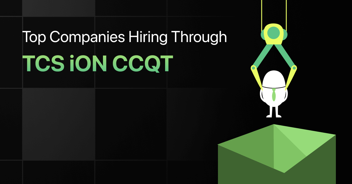 Top Companies Hiring Through TCS iON CCQT
