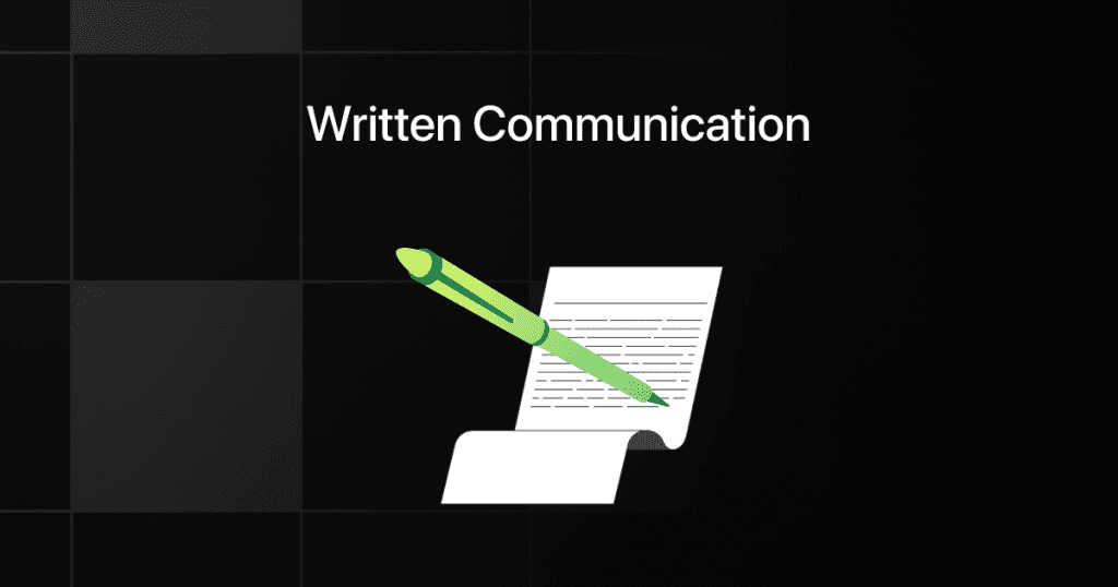 written communication