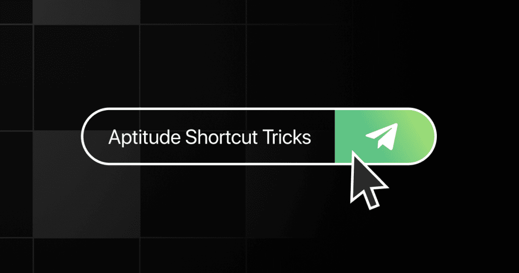 aptitude shortcut tricks