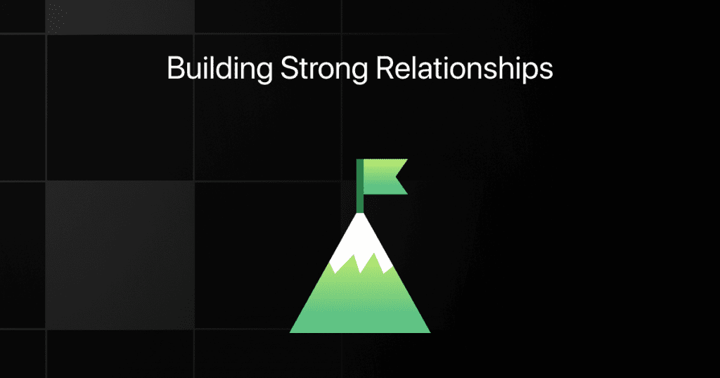 building strong relationships