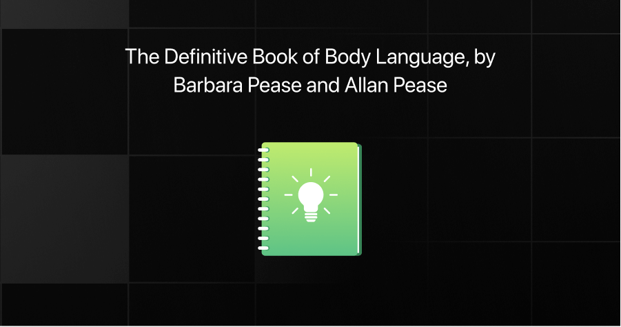 the definitive book of body language