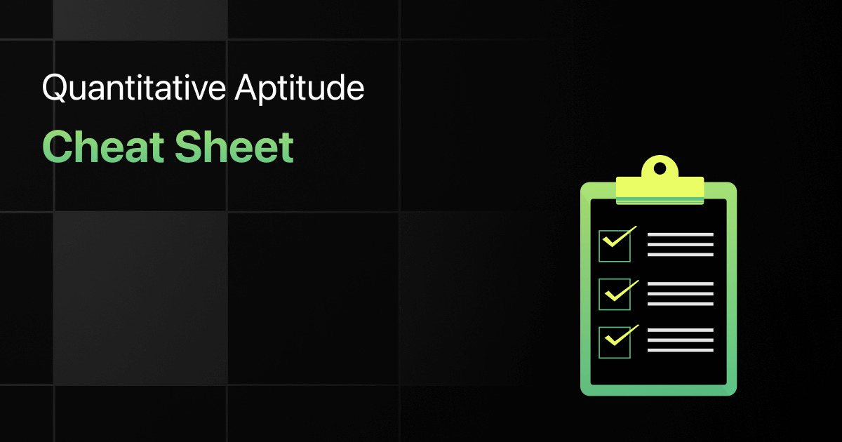 How to Prepare for Quantitative Aptitude For Placements
