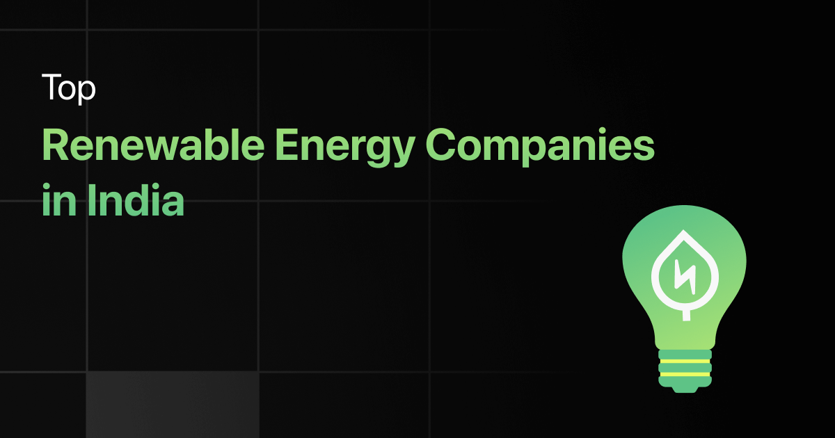 Top Renewable Energy Companies in India