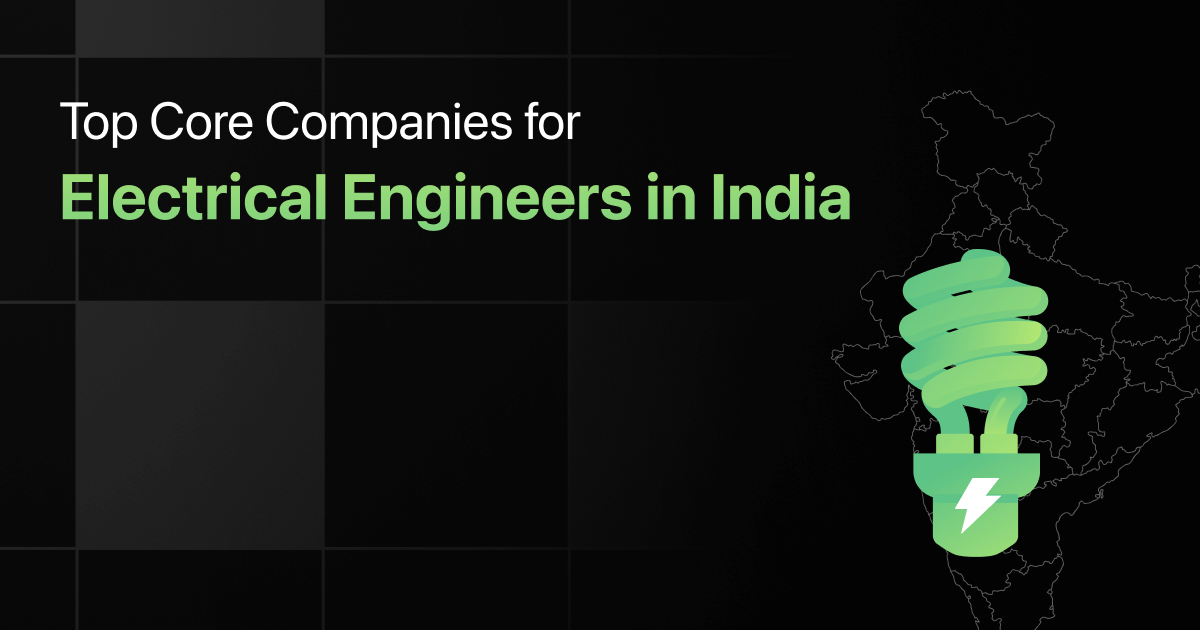 Top Core Companies for Electrical Engineers in India