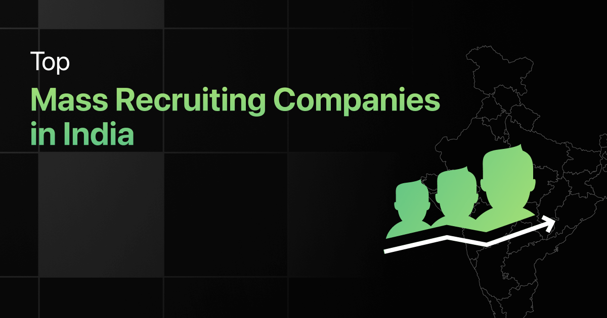 Top Mass Recruiting Companies in India