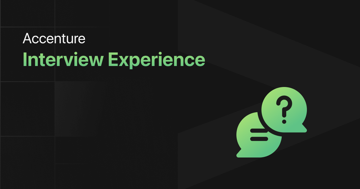 Accenture Interview Experience