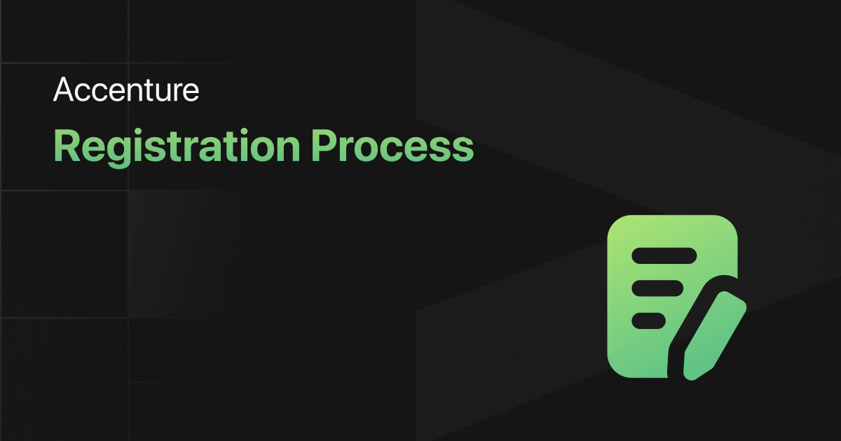 Accenture Registration Process