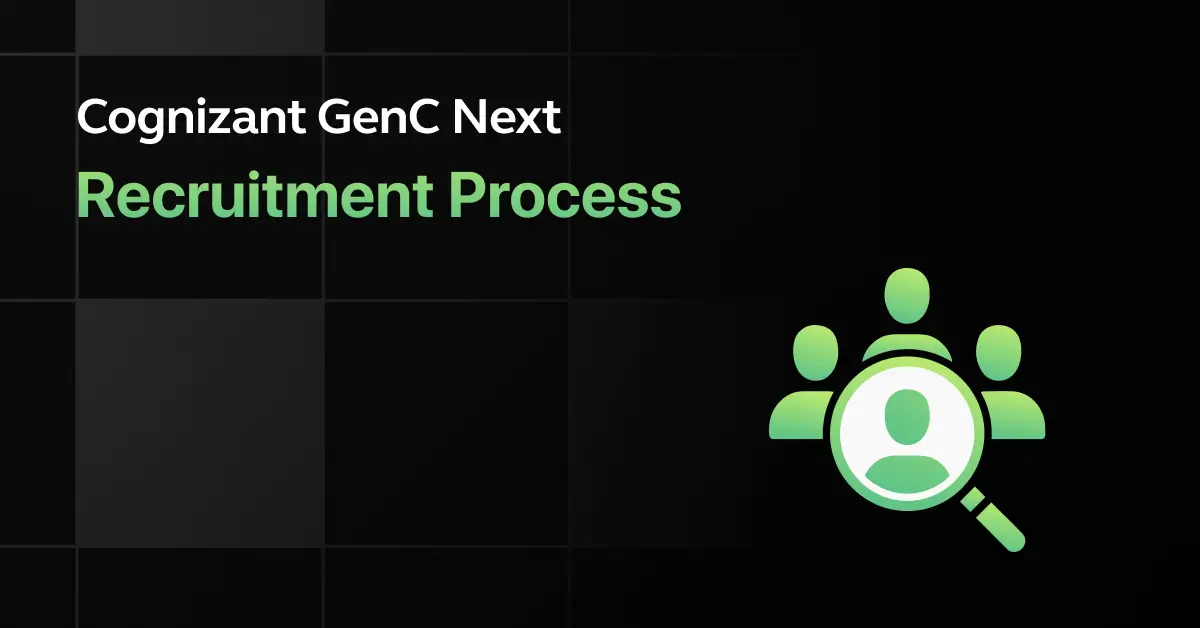 Cognizant GenC Next Recruitment Process