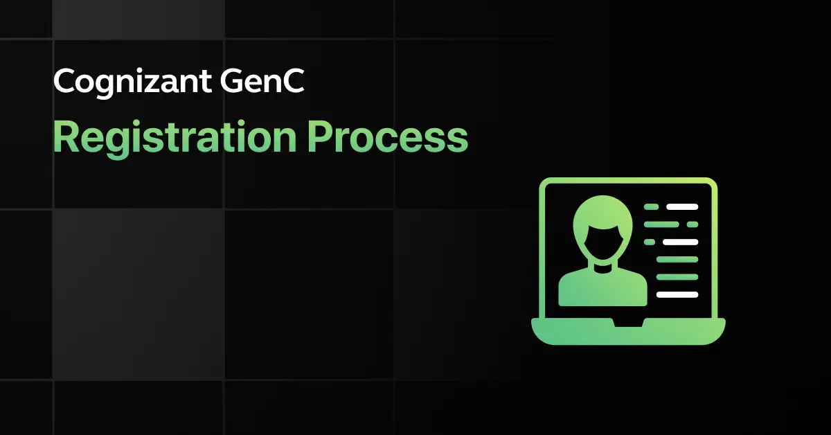 Cognizant GenC Registration Process