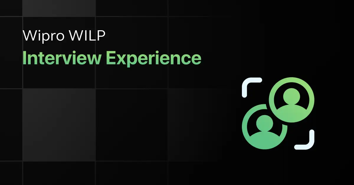Wipro WILP Recruitment Process