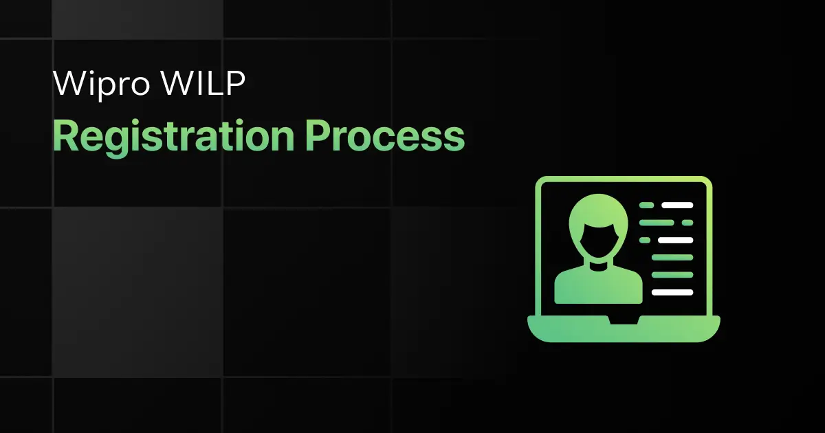 Wipro WILP Registration Process