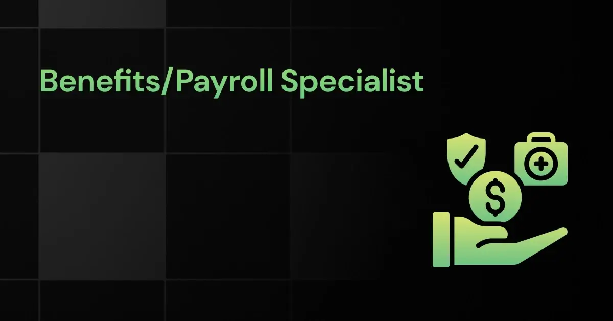 benefits payroll specialist