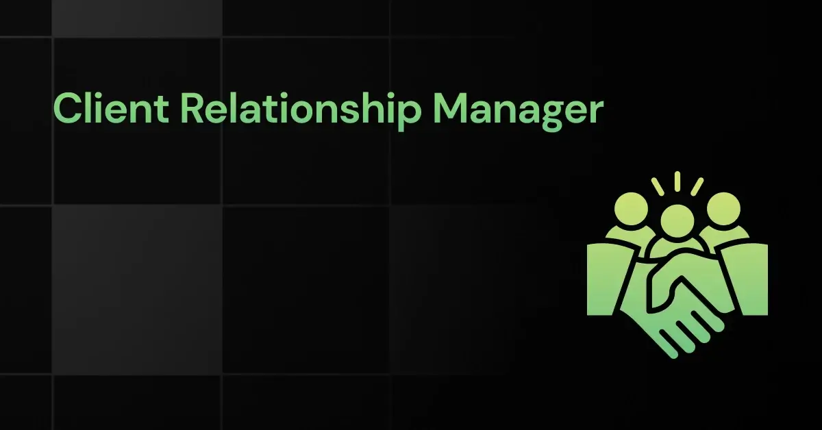client relationship manager