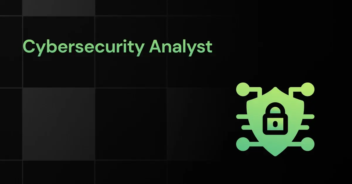 cybersecurity analyst