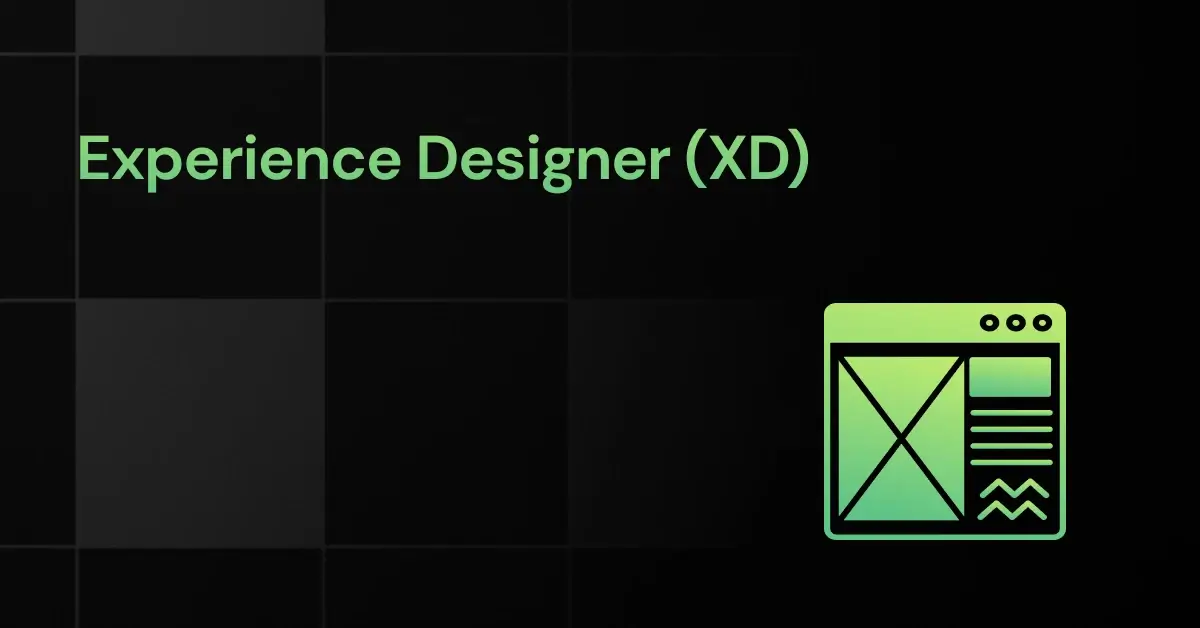 experience designer xd