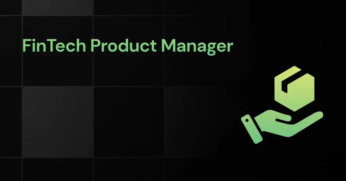 fintech product manager