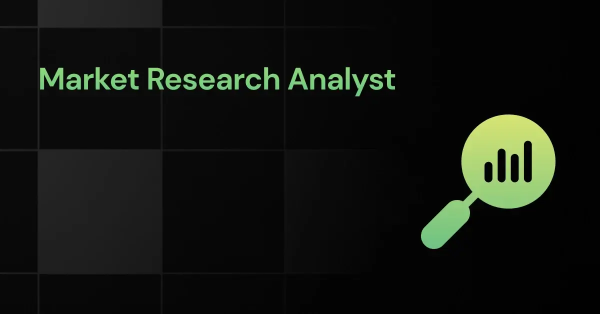 market research analyst