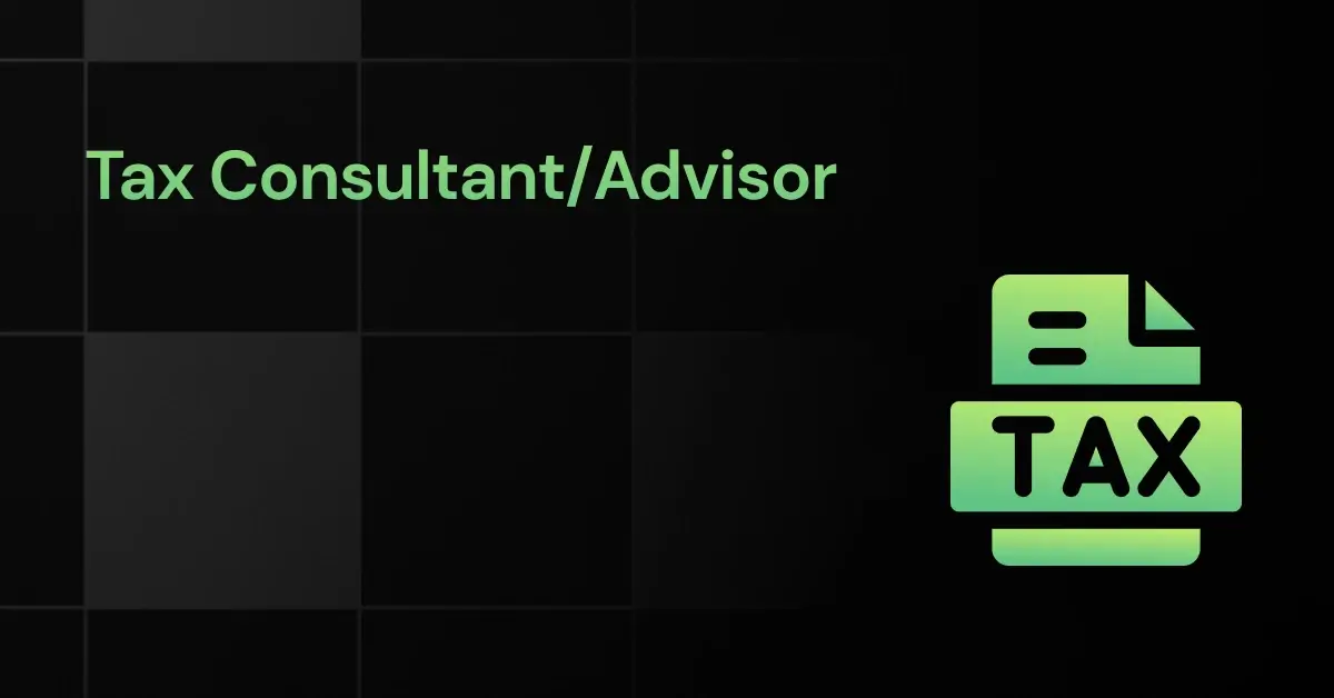 tax consultant advisor