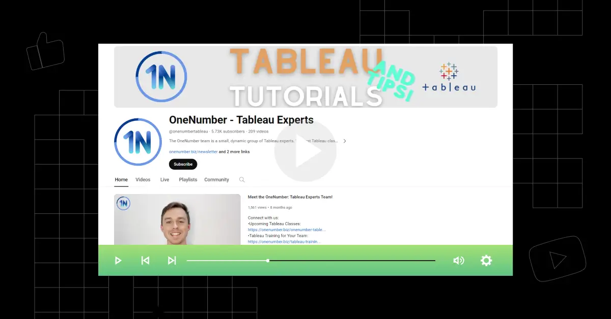 onenumber tableau experts