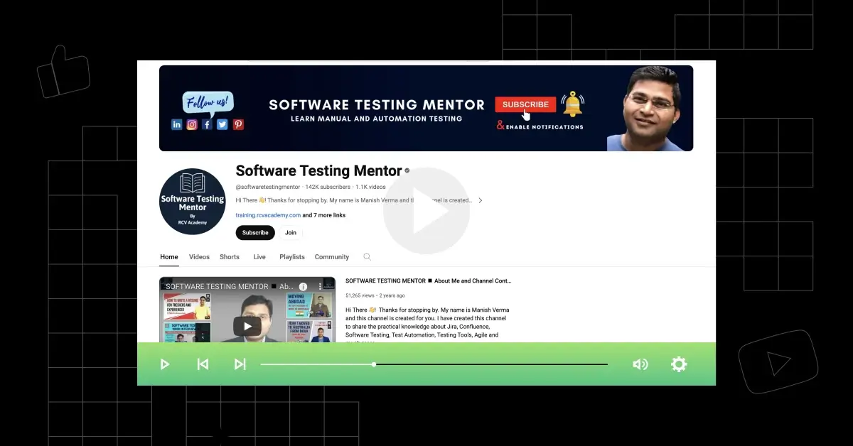 software testing mentor