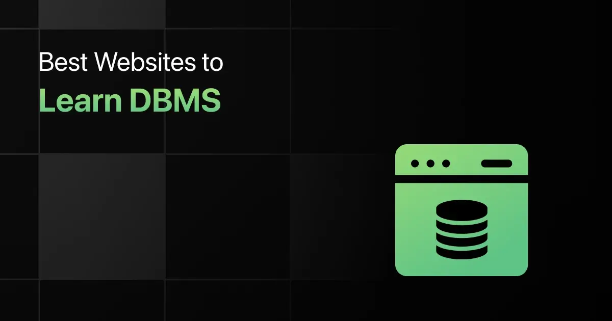 Best Websites to Learn DBMS